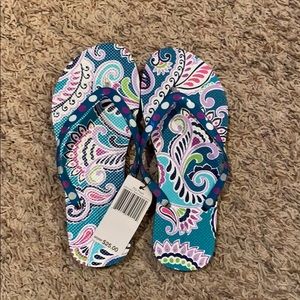 New Vera Bradley Flip Flops